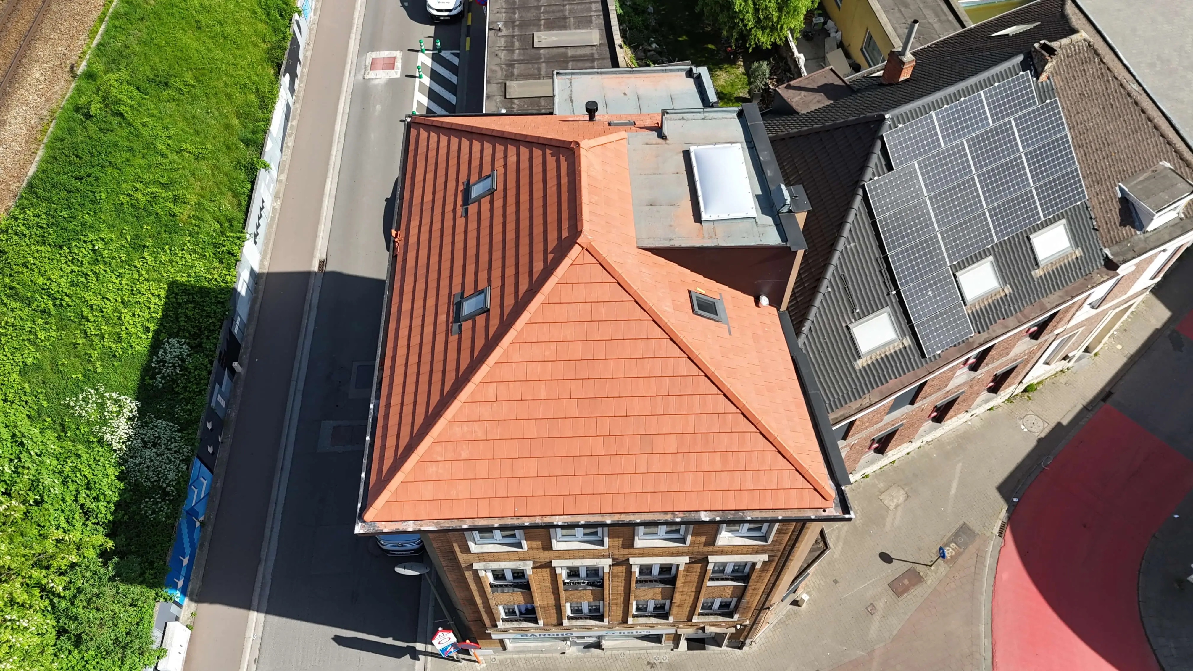 Voltooide dakrenovatie in Vilvoorde